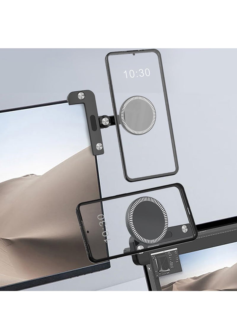 KASTWAVE Phone Holder for Tesla Model 3/Y/X/S, Magnetic Phone Mount for MagSafe and All Phone, Strongest Magnet Power Phone Mount Compatible with iPhone 15 14 13 Plus Pro Max and More - Image 5