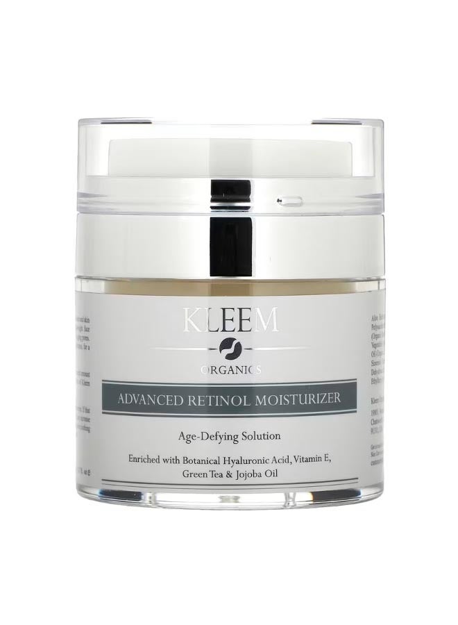 Kleem Organics Advanced Retinol Moisturizer Age Defying Solution 1.7 fl oz 50 ml - Image 1