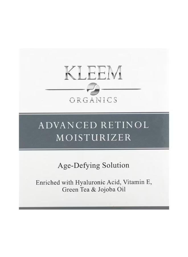 Kleem Organics Advanced Retinol Moisturizer Age Defying Solution 1.7 fl oz 50 ml - Image 2