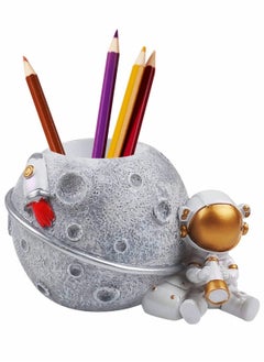 Y&D Pencil Pen Holder, for Kids Astronaut Organizer Fairy Figure Desk Decoration, Back to School Gift,  - Image 1