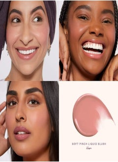 Rare Beauty Rare Beauty by Selena Gomez Soft Pinch Liquid Blush – Hope - Nude Mauve , 7.5ml) | Weightless, Long-Lasting, Buildable Liquid Blush for a Natural, Radiant Glow  - Image 2