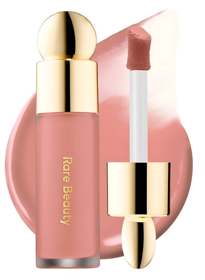 Rare Beauty Rare Beauty by Selena Gomez Soft Pinch Liquid Blush – Hope - Nude Mauve , 7.5ml) | Weightless, Long-Lasting, Buildable Liquid Blush for a Natural, Radiant Glow  - Image 1
