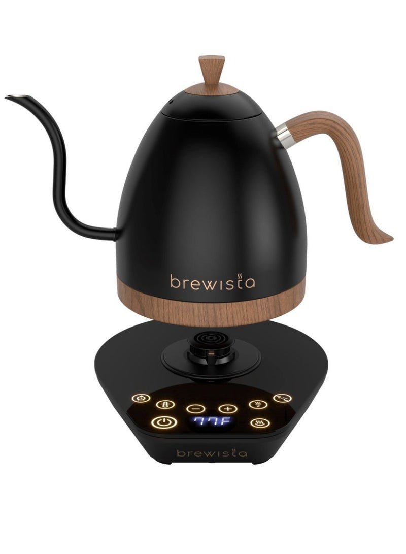 Brewista Artisan Electric Gooseneck Kettle, Black & Brown - Image 2