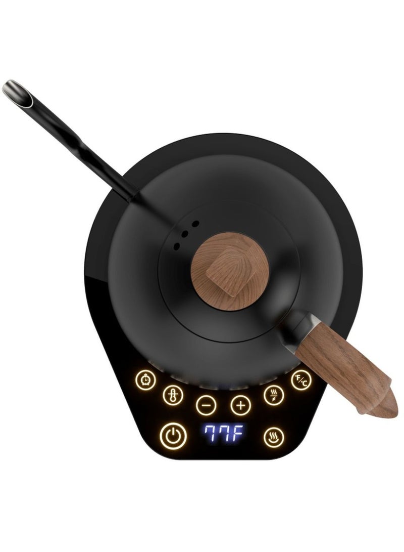 Brewista Artisan Electric Gooseneck Kettle, Black & Brown - Image 3