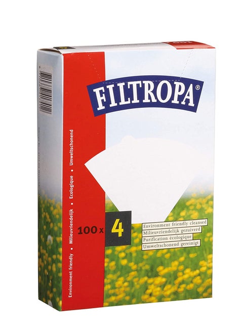 Coffee filter white 100 count size 4