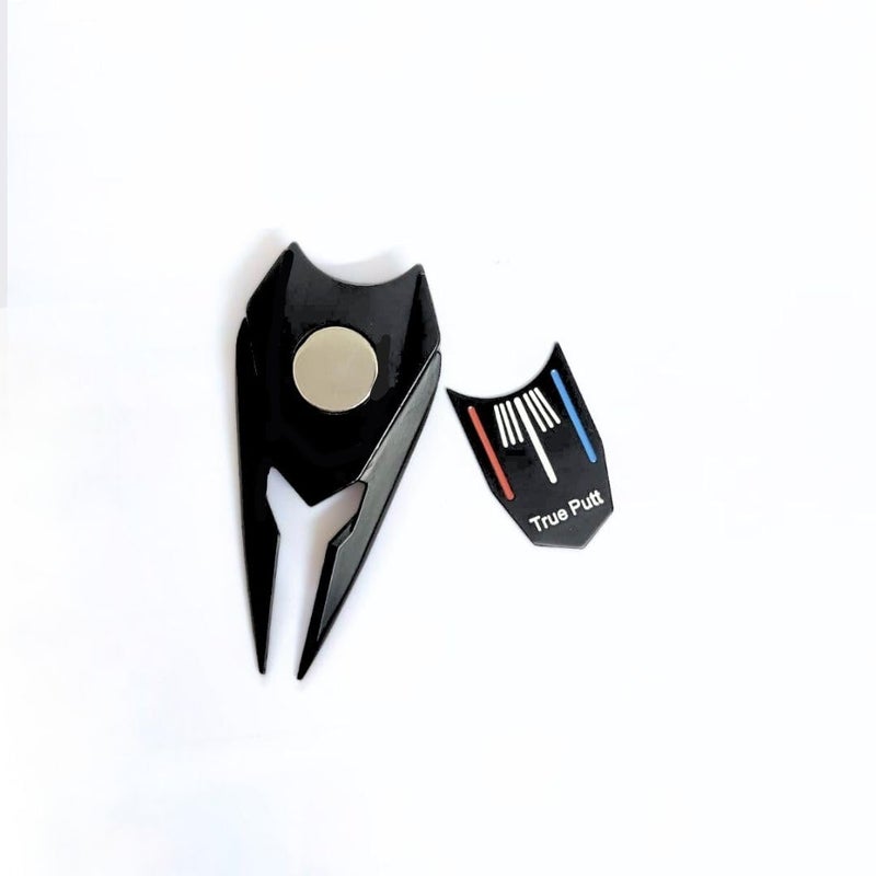 GolfBasic Store TrueAlign 3-in-1 Divot Tool with Ball Marker - Image 2