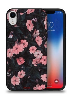 Apple iPhone XR Protective Case Peach Small Roses