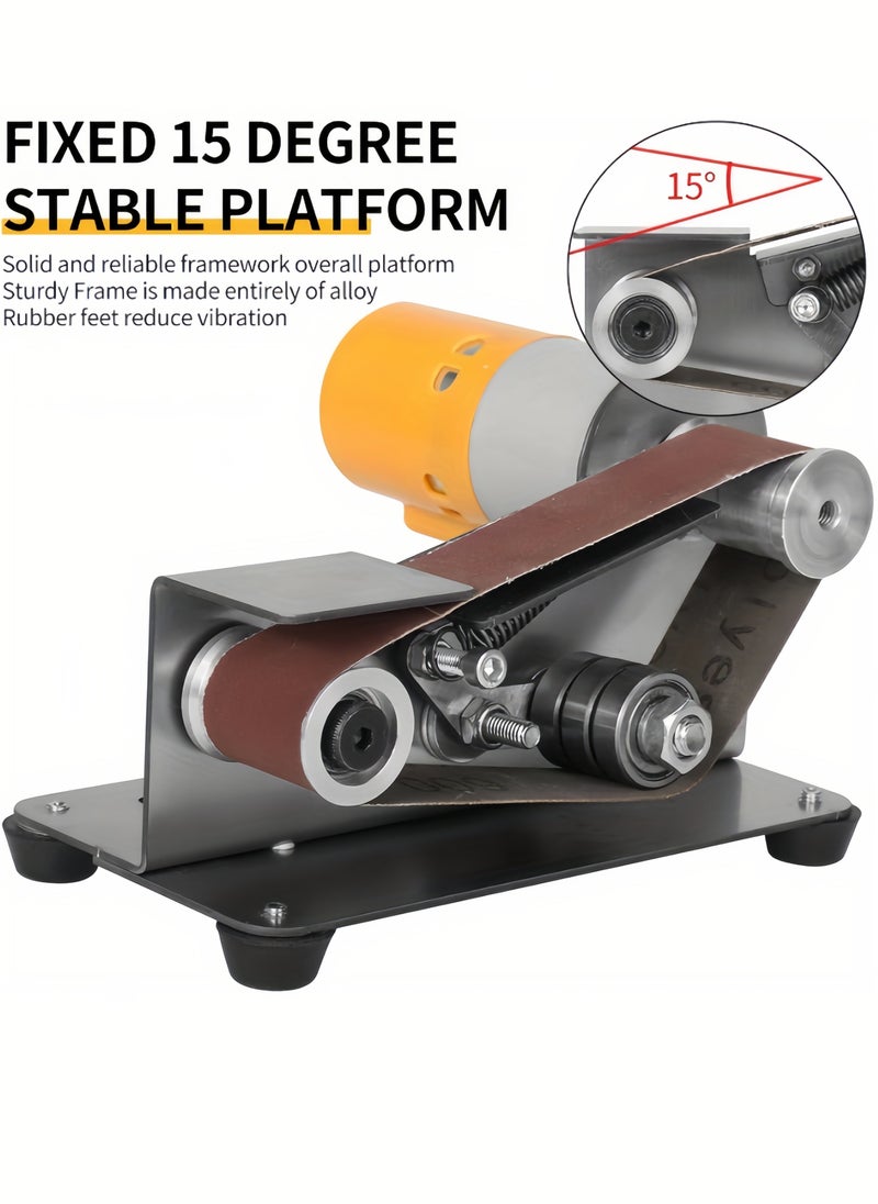 nihao - Multifunctional Electric Sharpener with 7-Speed ​​Control, 110-240V, Knife and Tool Sharpening System with British Standard Plug, Ideal for Hunting, Serrated, Kitchen Knives, Woodworking, and Crafts - Polishing, Buffing & Rust Removal Function - Image 1