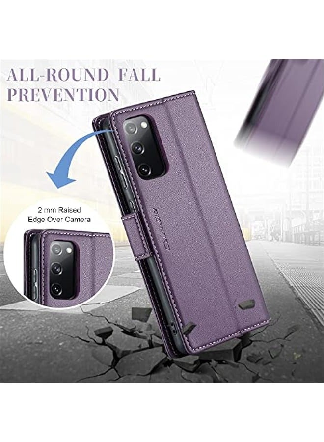 CaseMe Samsung Galaxy S20 FE 5G Wallet Case - Fashion Purple - Image 5