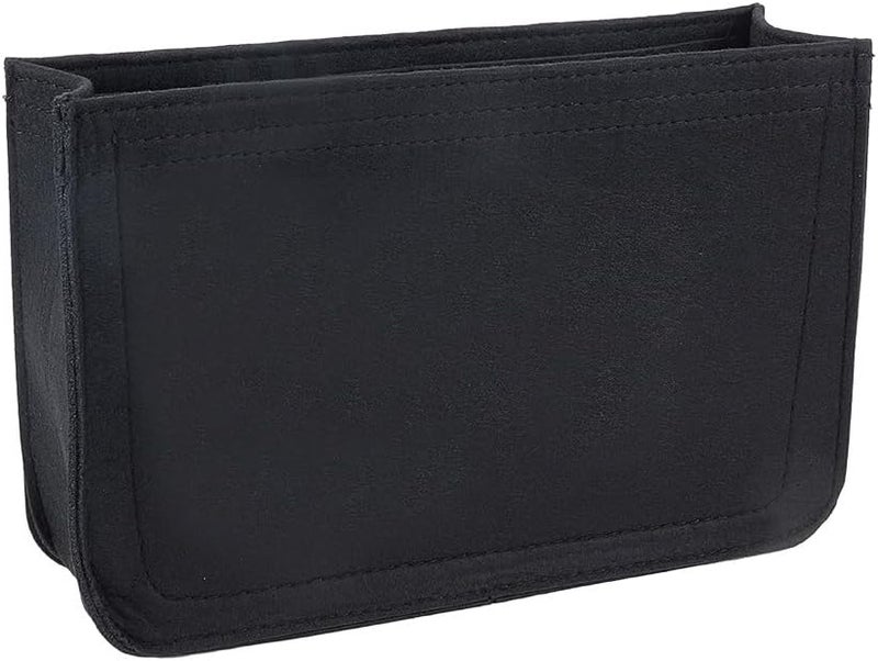 klarako Felt Handbag Organizer Insert, Felt Tote Bag Insert Liner Rectangle Bag in Bag Multiple Compartments Bag Insert Shoulder Bag Interior Shaper for Evelyne29, 10.2X1.16X6.61 Inch - Image 1
