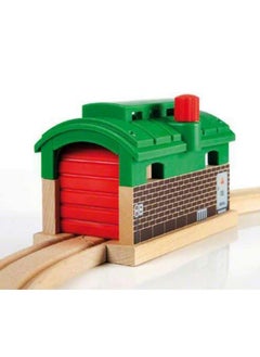 Brio BRIO World 33574 - Train Garage - 1 Piece Wooden Toy Train Accessory for Kids Age 3 and Up  - Image 4