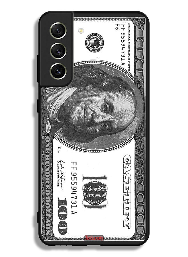 Tolwak Samsung Galaxy S21 FE 5G Protective Case Cover Dollar Pattern - Image 3