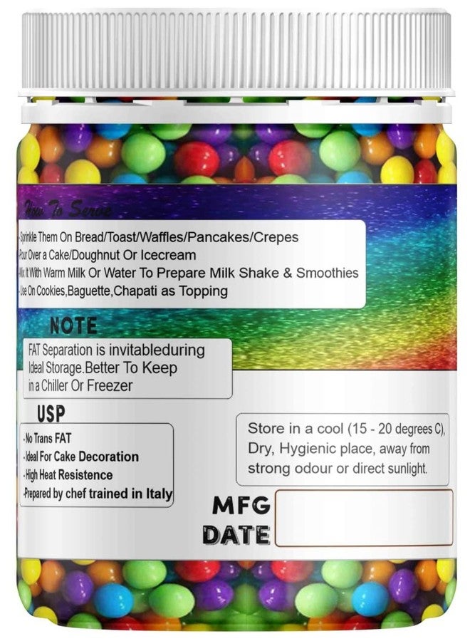 RED CLIFF Multi Color Pearl Balls | Medium Sized Pearls (4mm) Ideal for Cake Decoration & Garnishing 300g (Pack of 2) (Multicolor) - Image 3