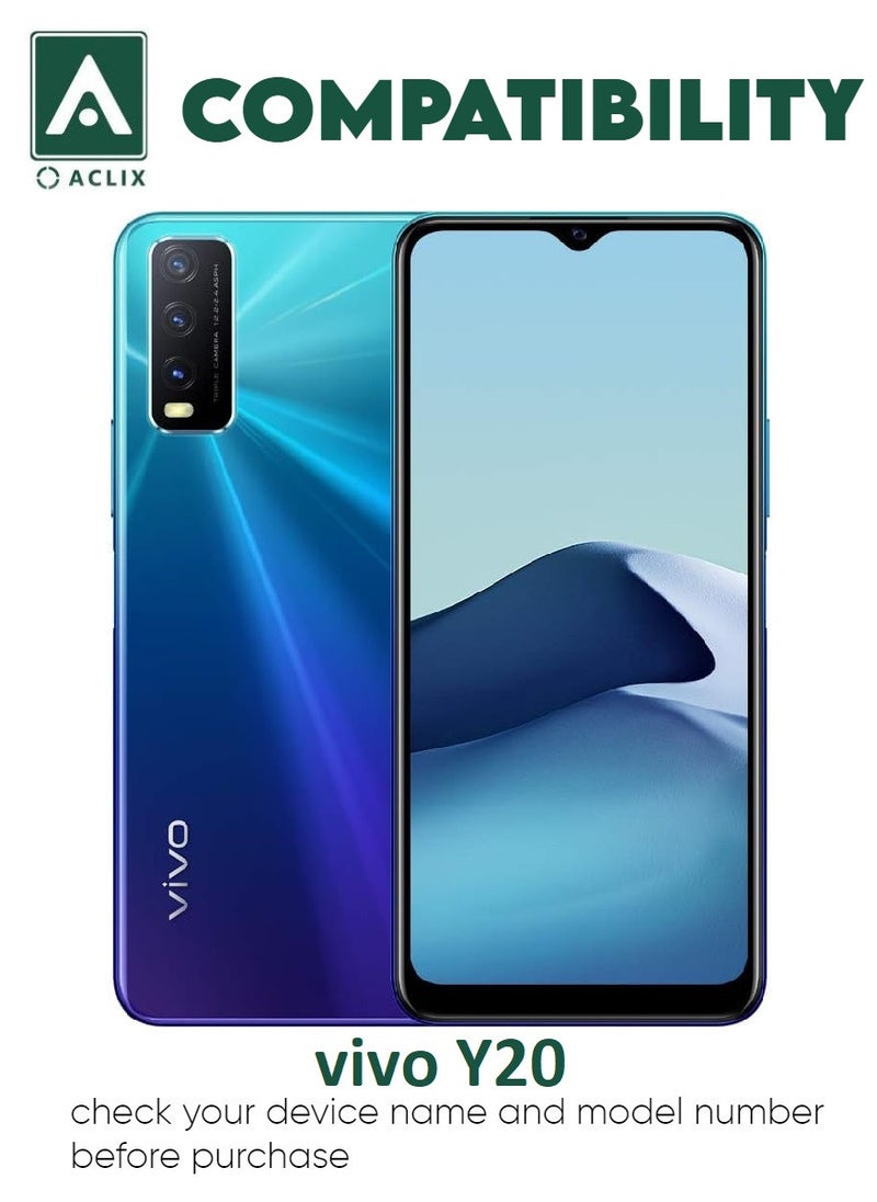 ACLIX 2 Pieces Antistatic ESD Dustproof Premium Quality High Definition Tempered Glass Screen Protector Designed For vivo Y20 - Image 3