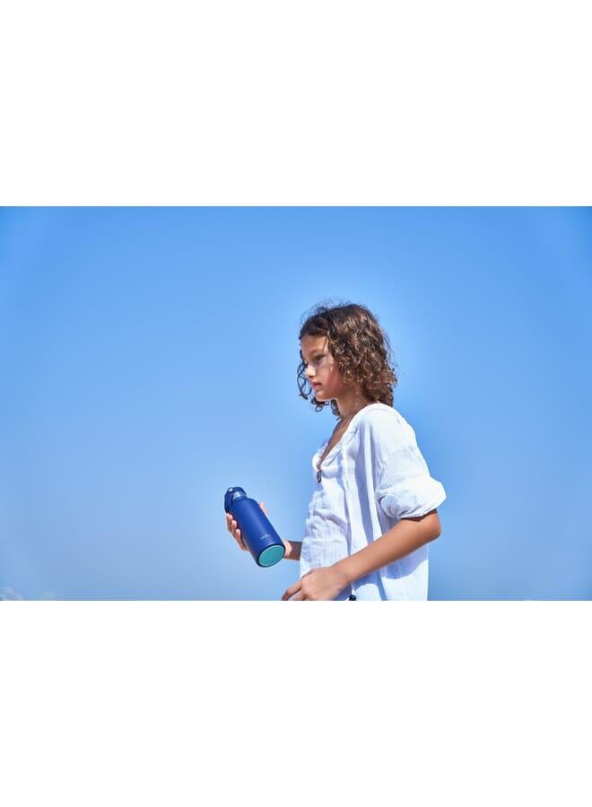 Moya "Starfish" 500ml Insulated Sustainable Water Bottle Navy - Image 5