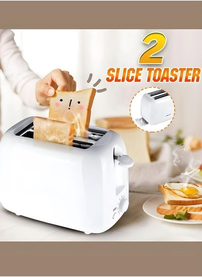 650 watt bread toaster with 6 different temperature levels for toasting bread.