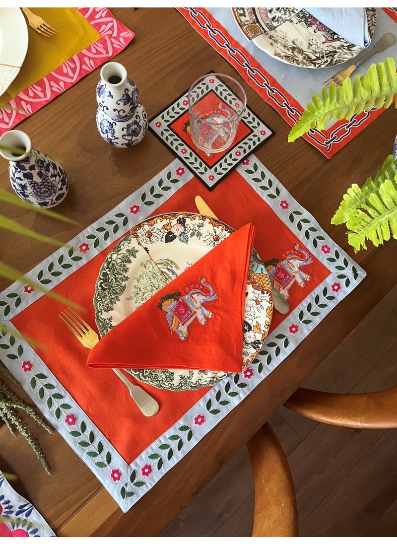 Ge Living Elephant Patterned Decorative Table Service (1 Piece)  - Image 1