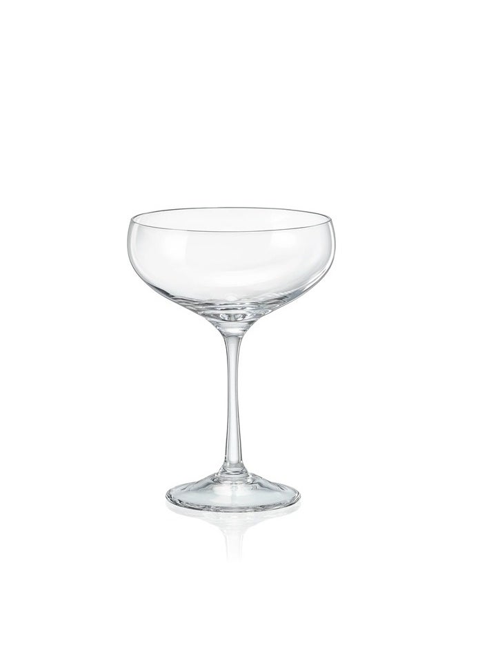 Crystalex Crystalex Coupette Cocktail Glass Pralines180ml, Crystalline 