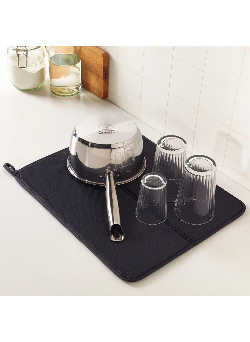 أيكيا Nysköljd Dish Drying Mat Dark Gray 44X36 cm