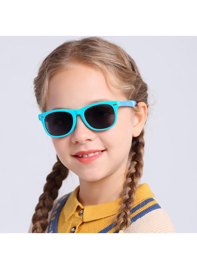 3 Pack kids sunglasses for Boys Girls Kids Polarized Sunglasses - Image 2