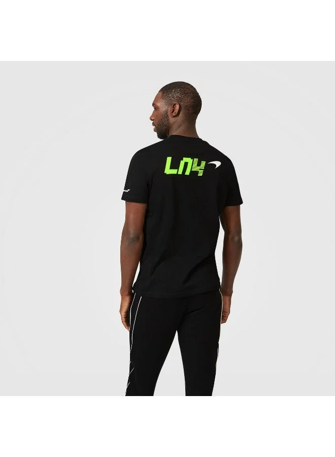 Mclaren MCLAREN MENS US Lando Norris #4 SHORT SLEEVE GRAPHIC T-SHIRT