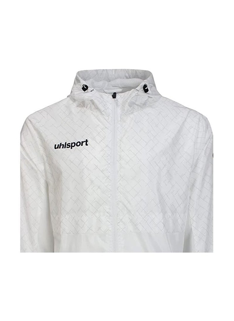 UHLSPORT - uhlsport Rain Jacket, Smart Breathe® FIT, For all kinds of Sports in Cold Weather, Waterproof Coating, Pockets on Both Sides, Adjustable Cape, Regular Fit, Elastic wrist - Image 1