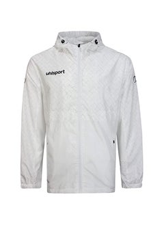 UHLSPORT uhlsport Rain Jacket, Smart Breathe® FIT, For all kinds of Sports in Cold Weather, Waterproof Coating, Pockets on Both Sides, Adjustable Cape, Regular Fit, Elastic wrist  - Image 1