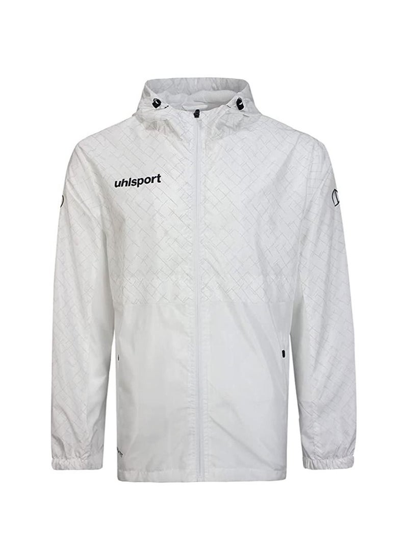 UHLSPORT - uhlsport Rain Jacket, Smart Breathe® FIT, For all kinds of Sports in Cold Weather, Waterproof Coating, Pockets on Both Sides, Adjustable Cape, Regular Fit, Elastic wrist - Image 1