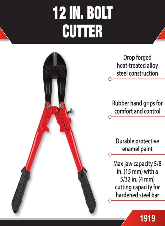 Performance Tool 1919 Performance Tool 12-Inch Bolt Cutter - Image 2