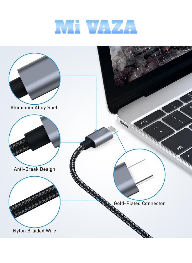 Mi VAZA - Type-C to HDTV Cable - Support 4K - HDMI 2.0 Monitor Cable - Compatible with Mobile Phone/Laptop/Computer/iPad/Android/iOS/Samsung/Projector - 2M - Image 1