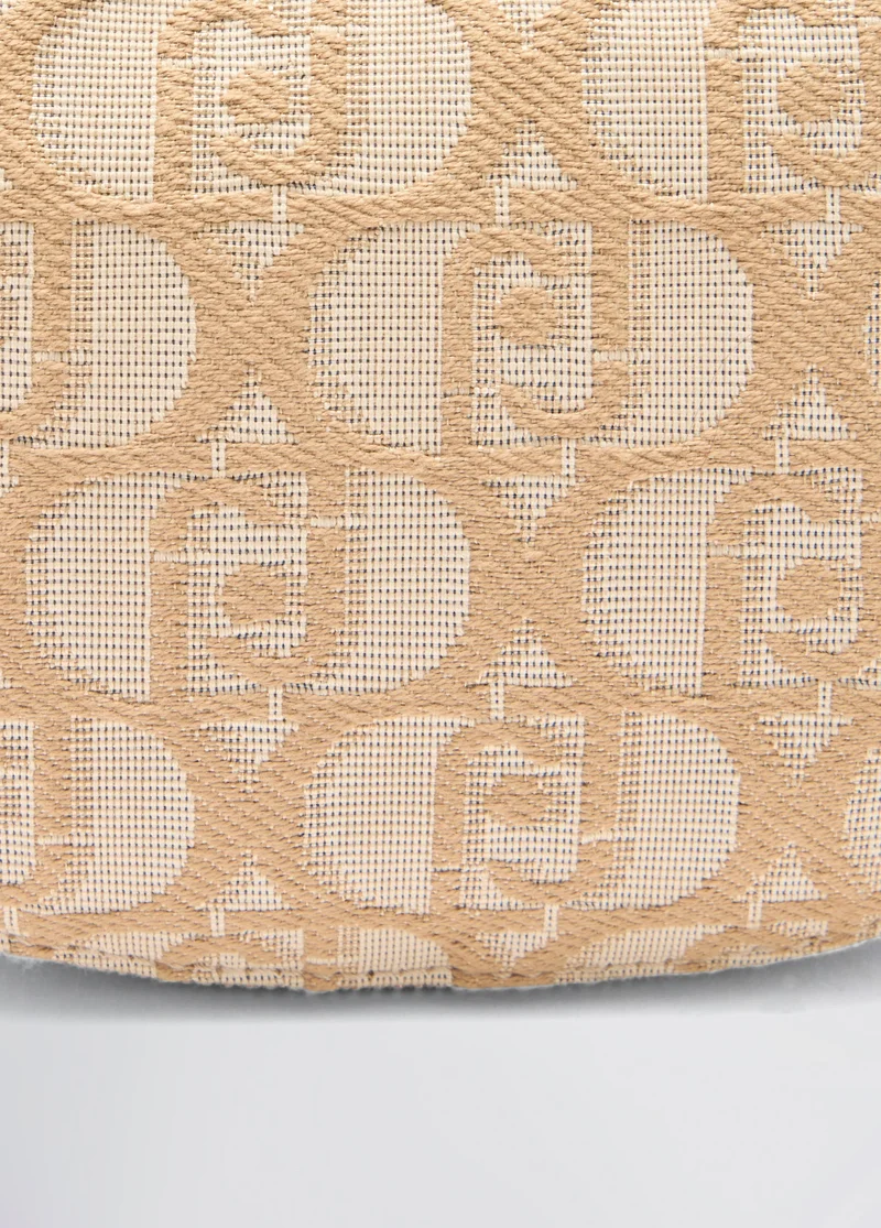 Liu Jo Jacquard Shoulder Bag With Logo
