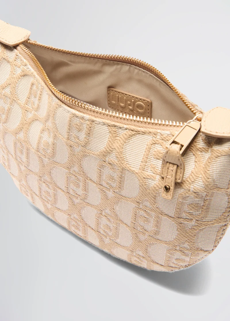 Liu Jo Jacquard Shoulder Bag With Logo