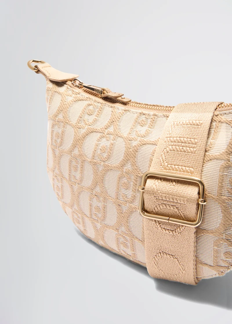 Liu Jo Jacquard Shoulder Bag With Logo