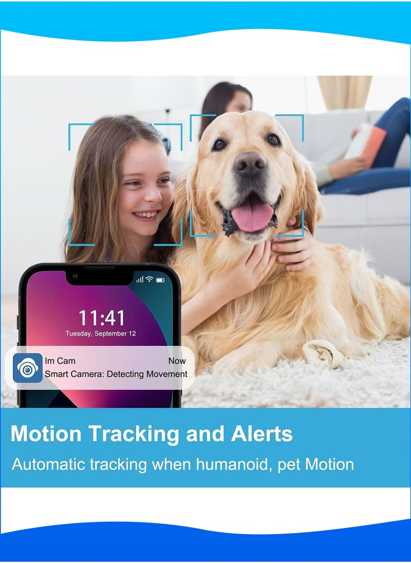 Mi VAZA - Smart Security Camera - Surveillance Camera with 32G Memory Card - Motion Detection for Baby, Two-Way Audio, Two-Way Video, Night Vision, Alarm Push - Image 1
