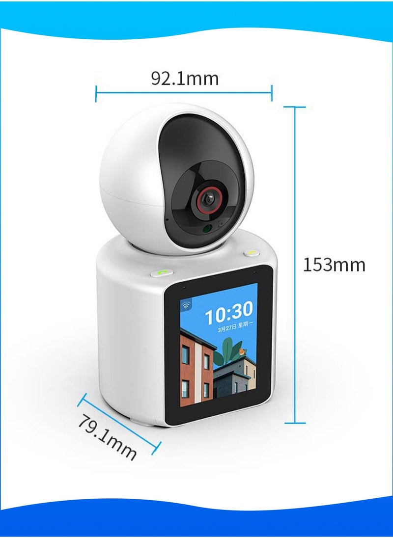 Mi VAZA - Smart Security Camera - Surveillance Camera with 32G Memory Card - Motion Detection for Baby, Two-Way Audio, Two-Way Video, Night Vision, Alarm Push - Image 1