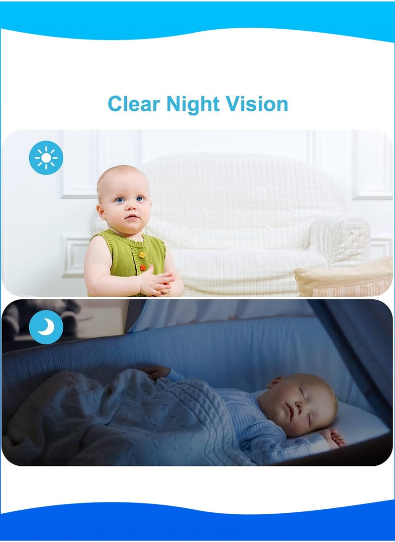 Mi VAZA - Smart Security Camera - Surveillance Camera with 32G Memory Card - Motion Detection for Baby, Two-Way Audio, Two-Way Video, Night Vision, Alarm Push - Image 1