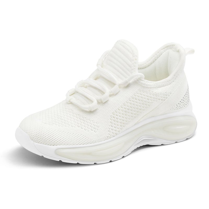 RUNSIDE Girls Lightweight Sneakers Kids Lace-up Tennis Running Shoes, Breathable Walking Shoes for Toddler/Little Kid/Big Kid - Image 1