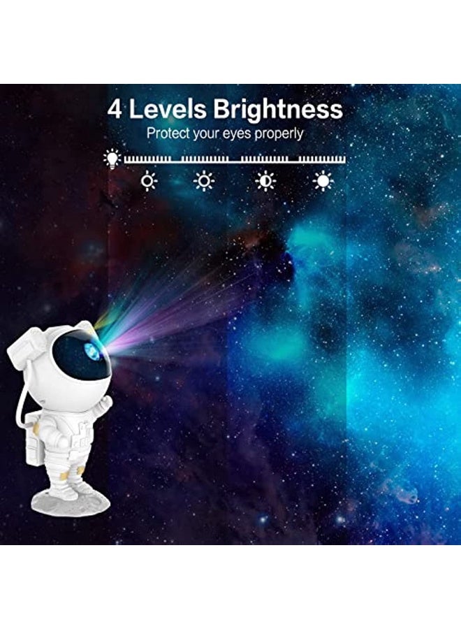 Astronaut LED Galaxy Projector Starry Sky Night Light Astronaut Star Projector with Mist Timer and Remote Control for Ceiling Projector and Bedroom Gifts  - Image 5