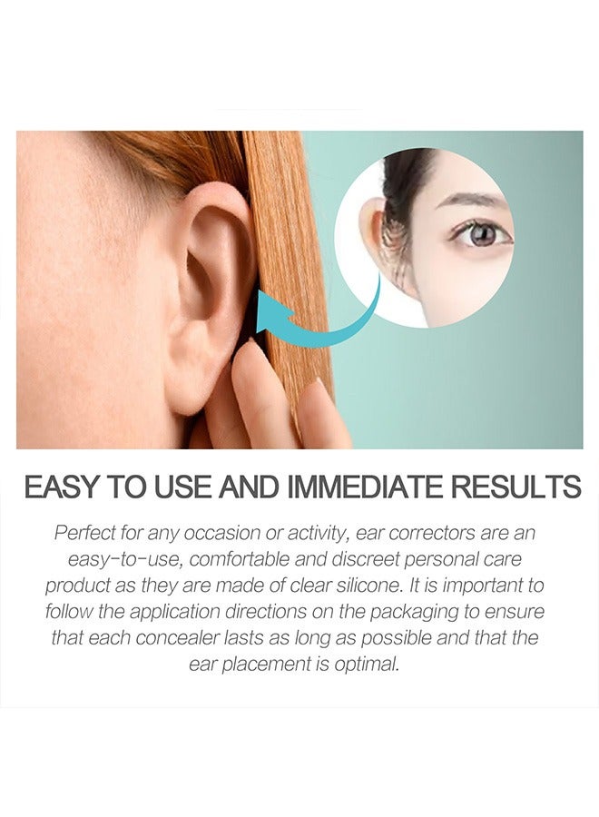 EELHOE 6 Count Cosmetic Ear Corrector, Corrective Ear Care Products for Ear Pinning without Surgery Surgery, Suitable for Children and Adults, Protruding Ear Corrector  - Image 5
