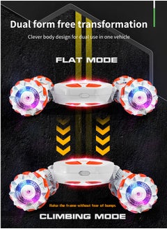 Generic Torsion Stunt Car Remote Control Cars Dual Control RC and Watch Gesture Sensor Electric Toy Car with Light and Music  - Image 2