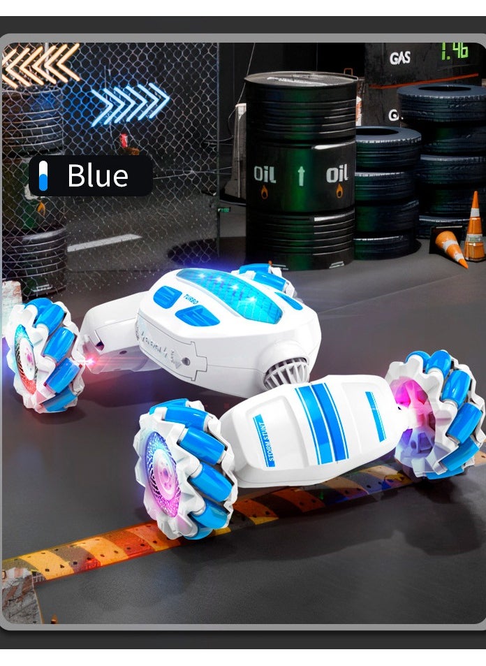 null - Torsion Stunt Car Remote Control Cars Dual Control RC and Watch Gesture Sensor Electric Toy Car with Light and Music - Image 1