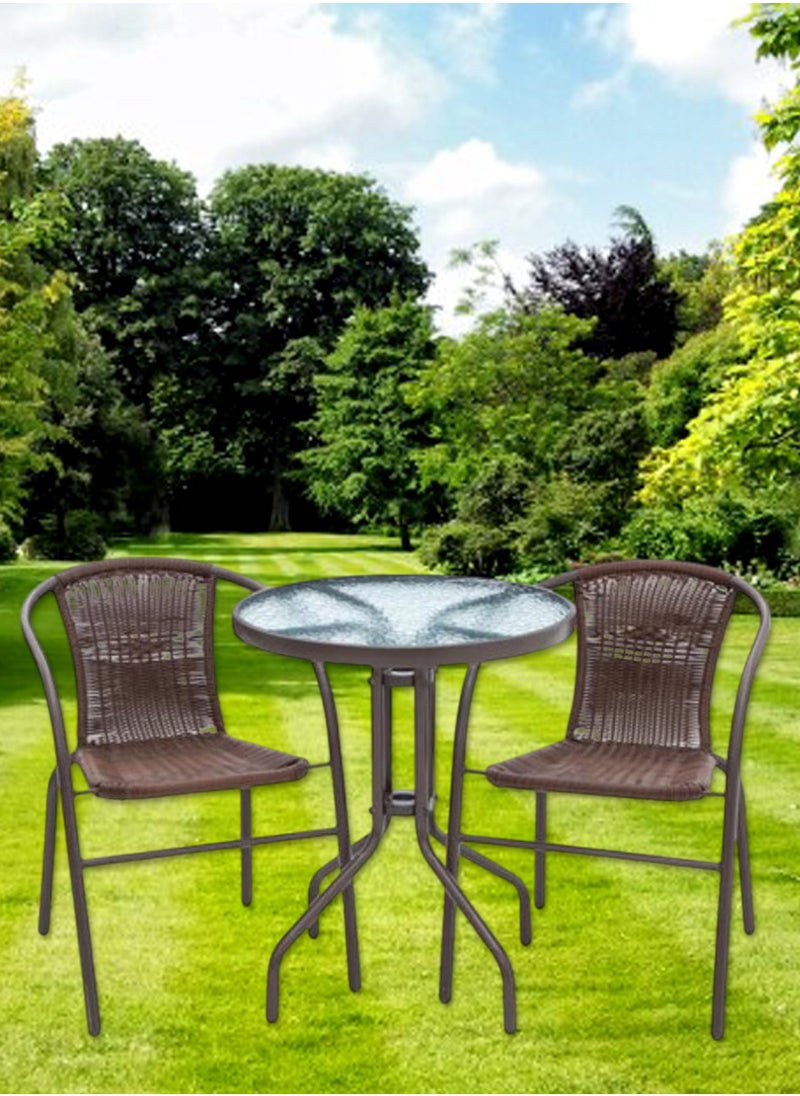 Modern Design Home Garden Outdoor Patio Furniture Table Glass Top and Chair Sets - pzsku/Z475AF596EFFD69BBA680Z/45/_/1730568082/09565cd0-ea19-4ac2-99d2-458a9c0ae6c7