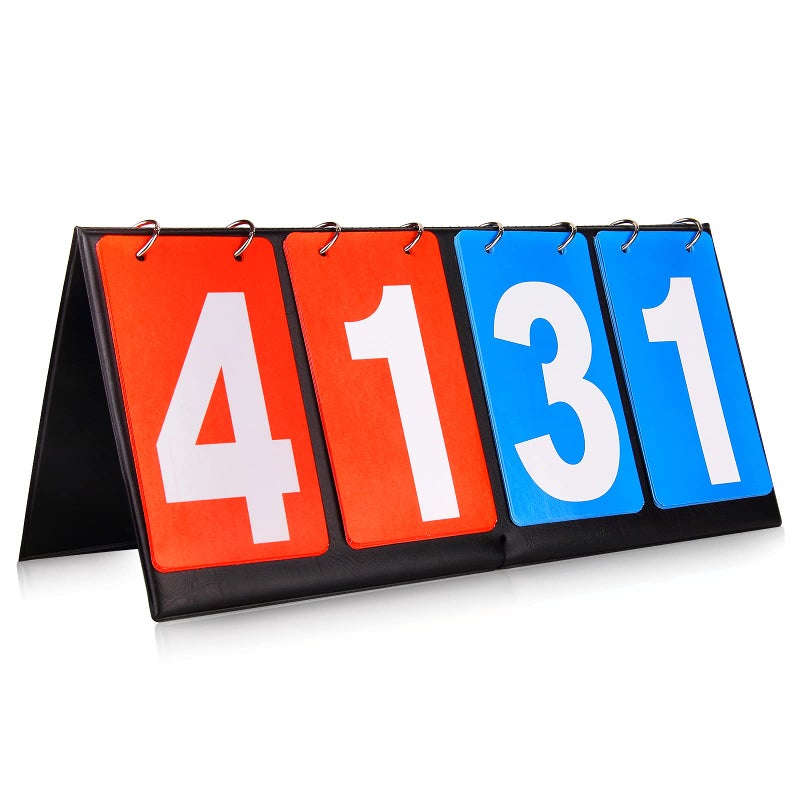 HRLORKC HRLORKC Scoreboard Score Keeper Score Flipper for Basketball Tennis Sports  - Image 1