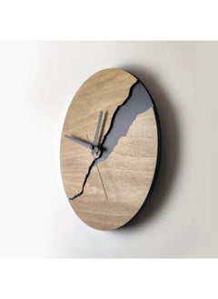Modern Wall Clock with Numbers Silent Unique Wood Minimalist Wall Clock Blank