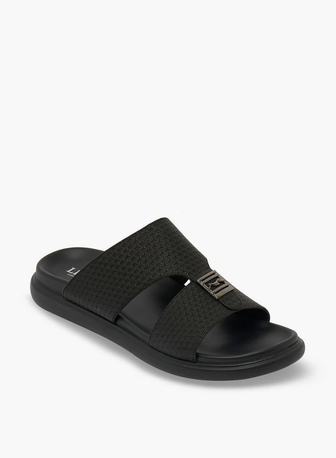 LBL by Shoexpress Men Textured Arabic Sandals - Image 2