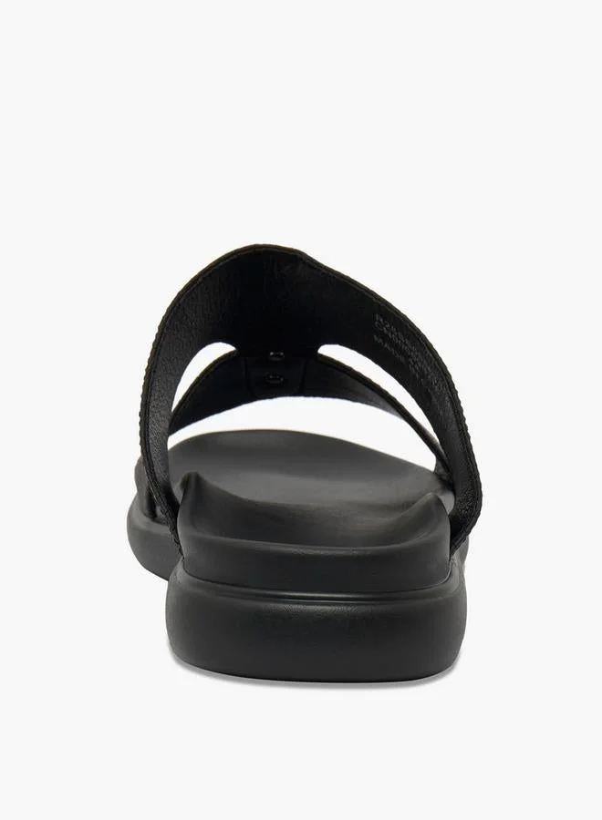 LBL By Shoexpress BLACK Men Textured Arabic Sandals for Men | Best Price UAE