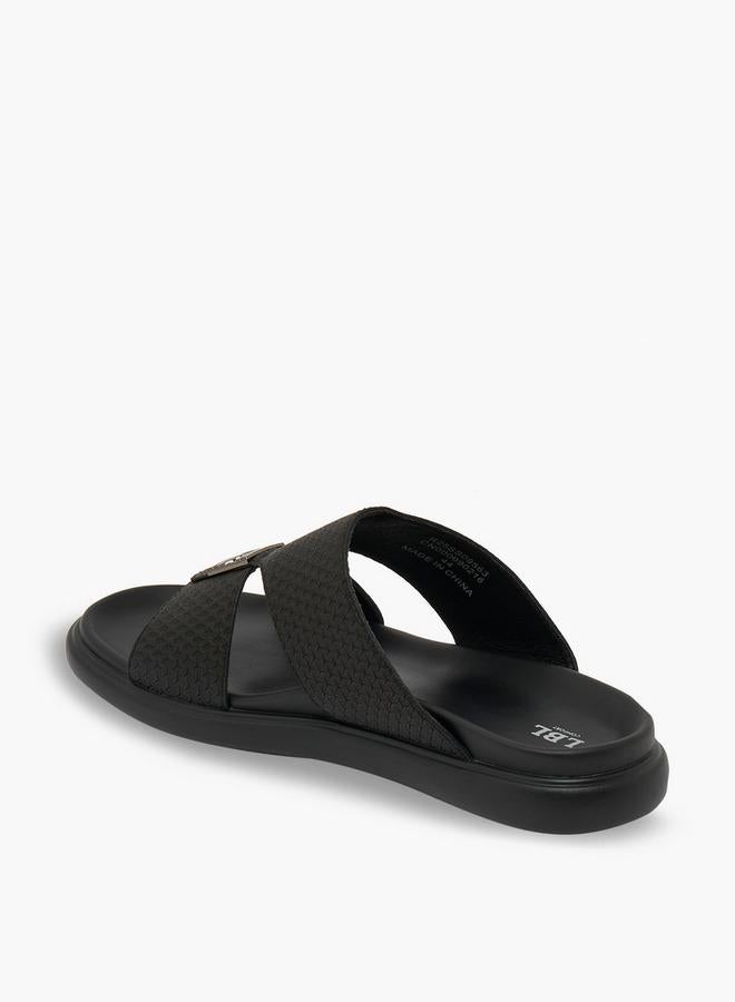 LBL by Shoexpress Men Textured Arabic Sandals - Image 4
