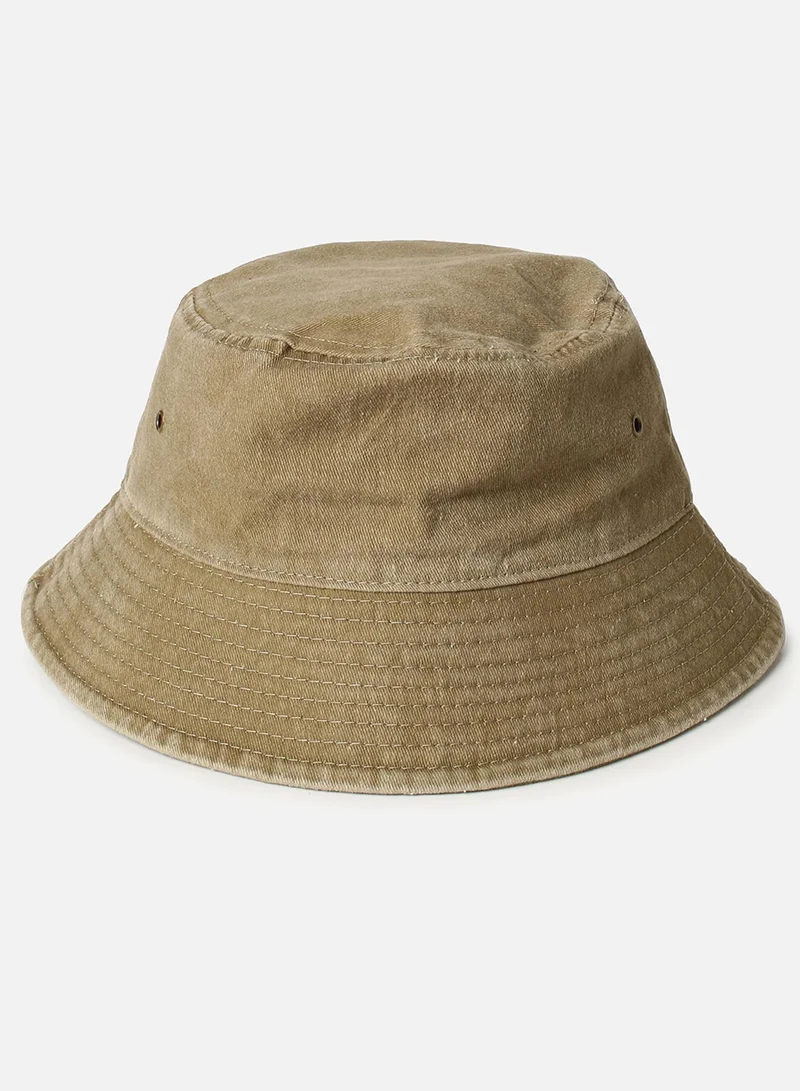 Haute Sauce Brown Vintage Bucket Cap