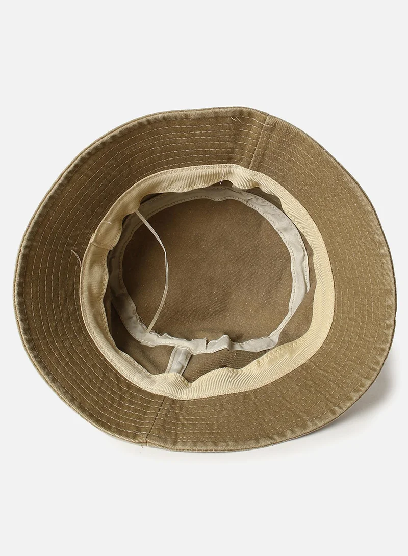 Haute Sauce Brown Vintage Bucket Cap