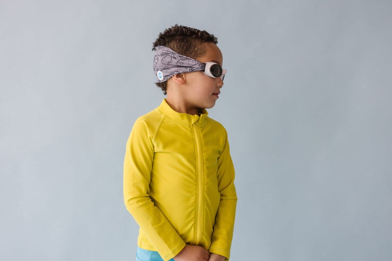 Splash Place KIDS SWIM GOGGLES with Fabric Strap - ALL STAR |Tangle-Free, Swimming Goggles for Kids, Comfy Fabric Strap Goggles - Image 5